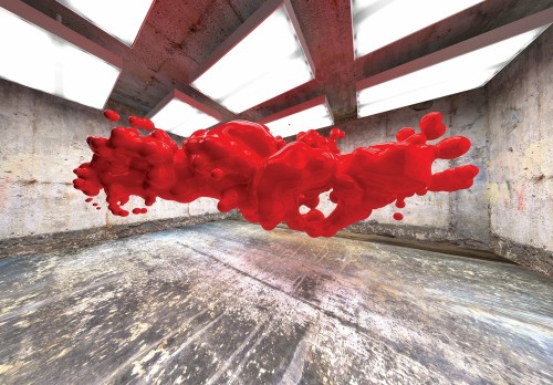 Fototapeta abstrakcja 3D trójwymiarowa