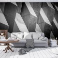 Fototapeta 3D geometria bryły ściana