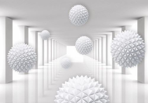 Fototapeta 3D abstrakcja EFEKT 3D tunel