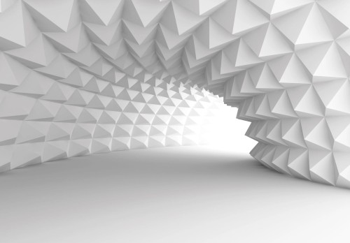 Fototapeta 3D abstrakcja EFEKT 3D tunel