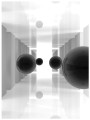 Fototapeta 3D tunel kule kulki