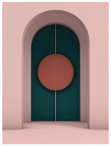 Fototapeta 3D kolorowa abstrakcja