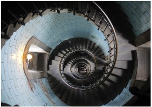 Fototapeta kręcone schody fototapety