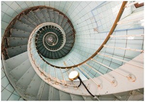 Fototapeta kręcone schody fototapety