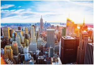 Fototapeta miasto nowy jork budynki niebo