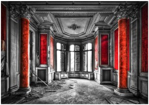 Fototapeta 3d hala sala budynek fototapety