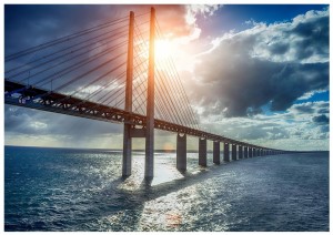 Fototapeta most niebo morze fototapety