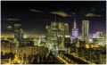 Fototapeta miasto nocą Warszawa fototapety