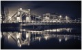 Fototapeta miasto nocą most fototapety