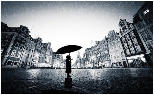 FOTOTAPETA MIASTO ULICA FOTOTAPETY