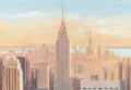 FOTOTAPETA MIASTO NEW YORK WIEŻOWIEC DRAPACZ CHMUR MURAL