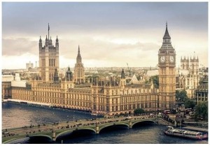 Fototapeta miasto most rzeka fototapety