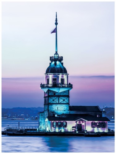 Fototapeta miasto nocą niebo fototapety