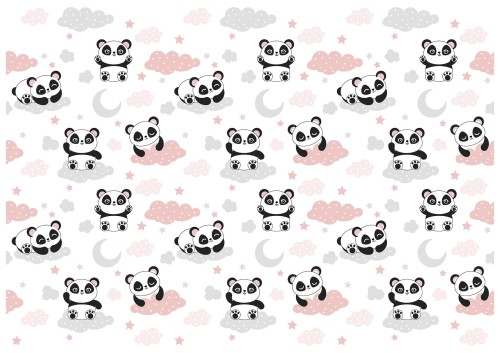 Fototapeta dla dzieci misie koala chmurki