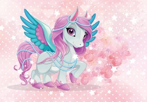 Fototapeta KUCYK PONY konik gwiazdki