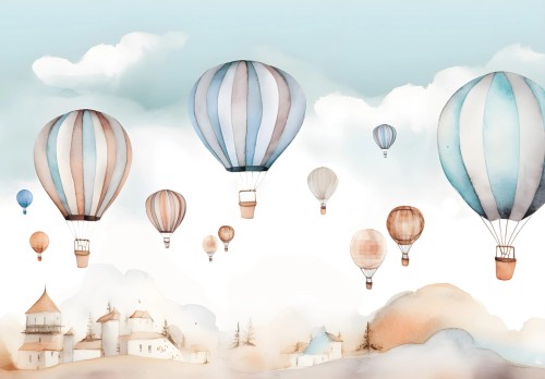 Fototapeta BALONY balon niebo CHMURY