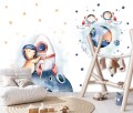 Fototapeta tapeta KOSMOS gwiazdy rakieta
