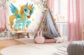 Fototapeta KUCYK PONY liście gwiazdki