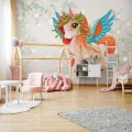 Fototapeta KUCYK PONY styl skandynawski
