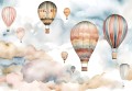 Fototapeta BALONY balon niebo CHMURY