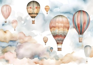 Fototapeta BALONY balon niebo CHMURY