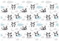 Fototapeta dla dzieci misie koala chmurki