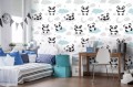 Fototapeta dla dzieci misie koala chmurki