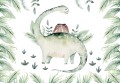 Fototapeta TAPETA DLA DZIECI DINOZAURY