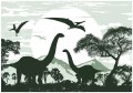 Fototapeta skandynawska dinozaury