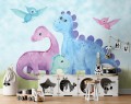Fototapeta TAPETA DLA DZIECI DINOZAURY
