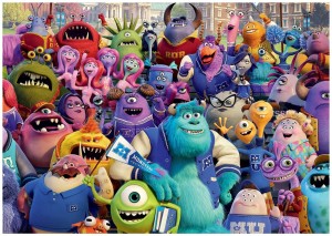 FOTOTAPETA MONSTERS DISNEY FOTOTAPETY 208x146 24h