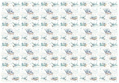 Fototapeta skandynawska helikoptery