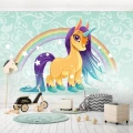 Fototapeta KUCYK PONY JEDNOROŻEC tęcza