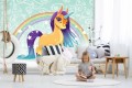 Fototapeta KUCYK PONY JEDNOROŻEC tęcza