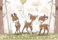 Fototapeta dla dzieci las sarenki ECO