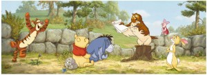 FOTOTAPETA KUBUŚ PUCHATEK DISNEY FOTOTAPETY 202x73