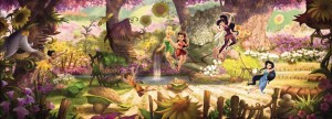FOTOTAPETA WRÓŻKI FAIRIES DISNEY FOTOTAPETY 202x73