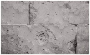 Fototapeta 3D szary beton stara ściana