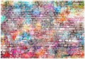 Fototapeta cegła mur graffiti fototapety