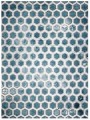 Fototapeta beton niebieski mur geometria