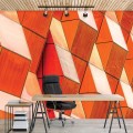 Fototapeta 3D geometria bryły ściana