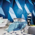Fototapeta 3D geometria bryły ściana