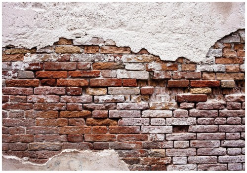 Fototapeta 3D cegła kamień fototapety mur
