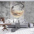 Fototapeta beton góry księżyc fototapety