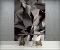 Fototapeta 3D trójkąty beton fototapety