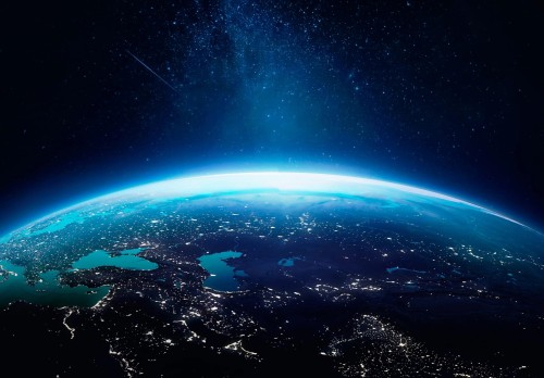 FOTOTAPETA na ścianę KOSMOS planety GALAKTYKA gwiazdy flizelina