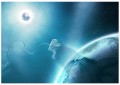 Fototapeta kosmos astronauta fototapety