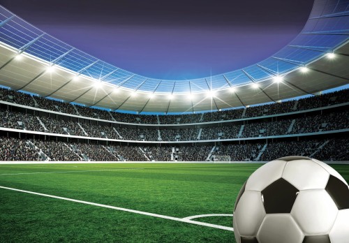Fototapeta piłkarze PIŁKA stadion BOISKO