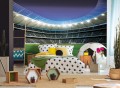 Fototapeta piłkarze PIŁKA stadion BOISKO
