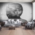 Fototapeta tapeta kobieta twarz grafika